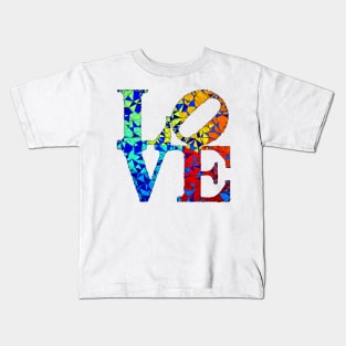 LOVE (Robert Indiana) Kids T-Shirt